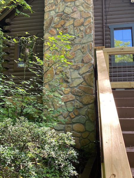 Exterior Staining project by Double R Mountain Maintenance