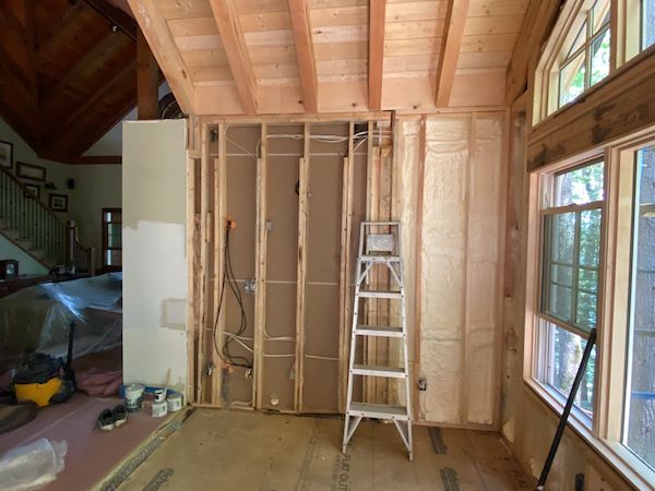 Drywall project by Double R Mountain Maintenance