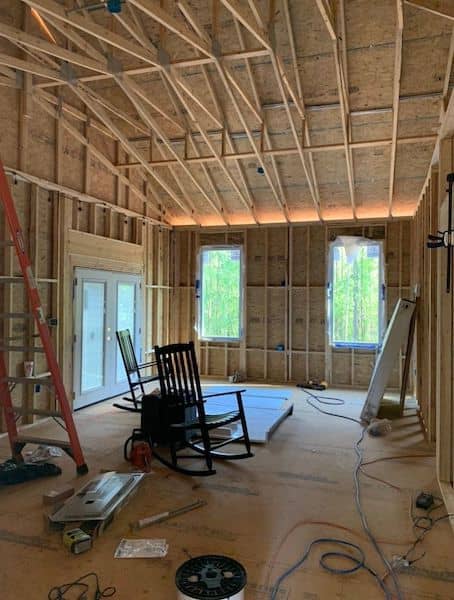 Drywall project by Double R Mountain Maintenance