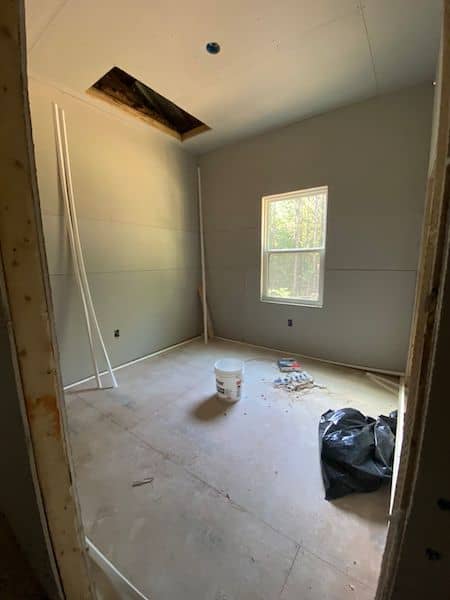 Drywall project by Double R Mountain Maintenance