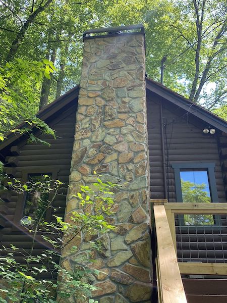 Exterior Staining project by Double R Mountain Maintenance