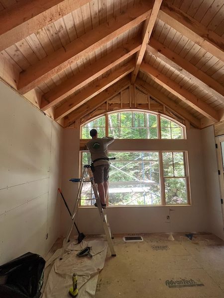 Drywall project by Double R Mountain Maintenance