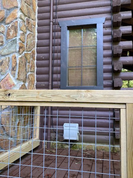 Exterior Staining project by Double R Mountain Maintenance