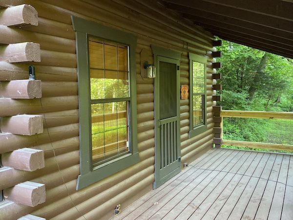 Exterior Staining project by Double R Mountain Maintenance
