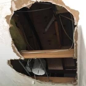 Drywall project by Double R Mountain Maintenance