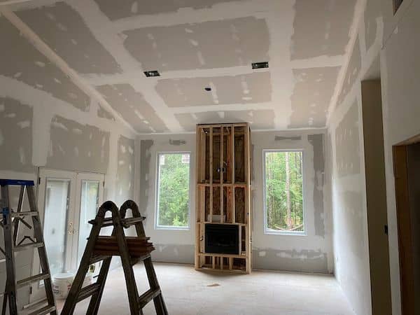 Drywall project by Double R Mountain Maintenance