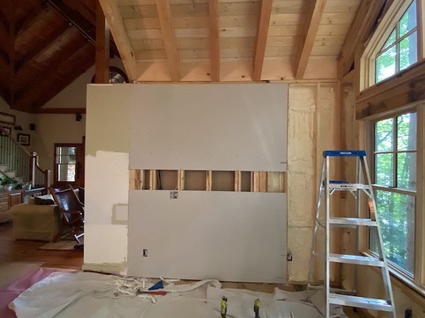 Drywall project by Double R Mountain Maintenance